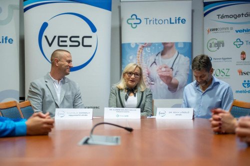 Újabb veszprémi sportklubot támogat a TritonLife